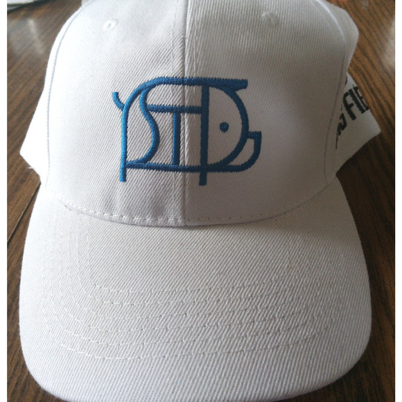 St. Paul Saints White And Blue Pig Adjustable Strapback Hat Cap - Picture 1 of 4